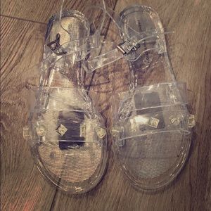 Authentic French Connection Jelly Sandles